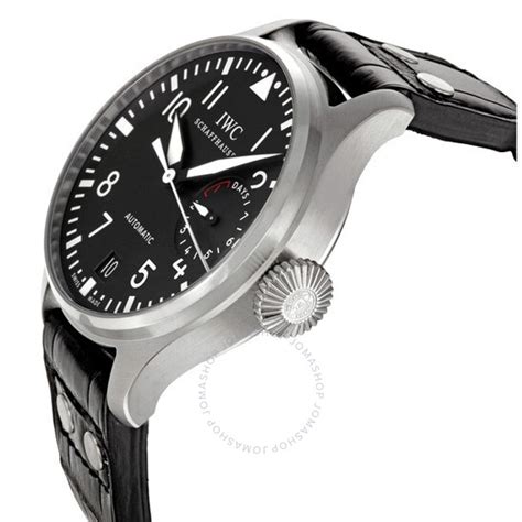 IWC Classic Pilot Big Steel Black Men's Watch IW500401